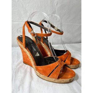 Franco Barbieri Italy Women's Wedge Sandal Platform Boho size 9.5